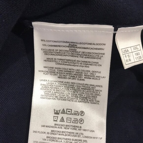 Brooks Brothers Duck Embroidered Crew Neck Sweater - Picture 5 of 6